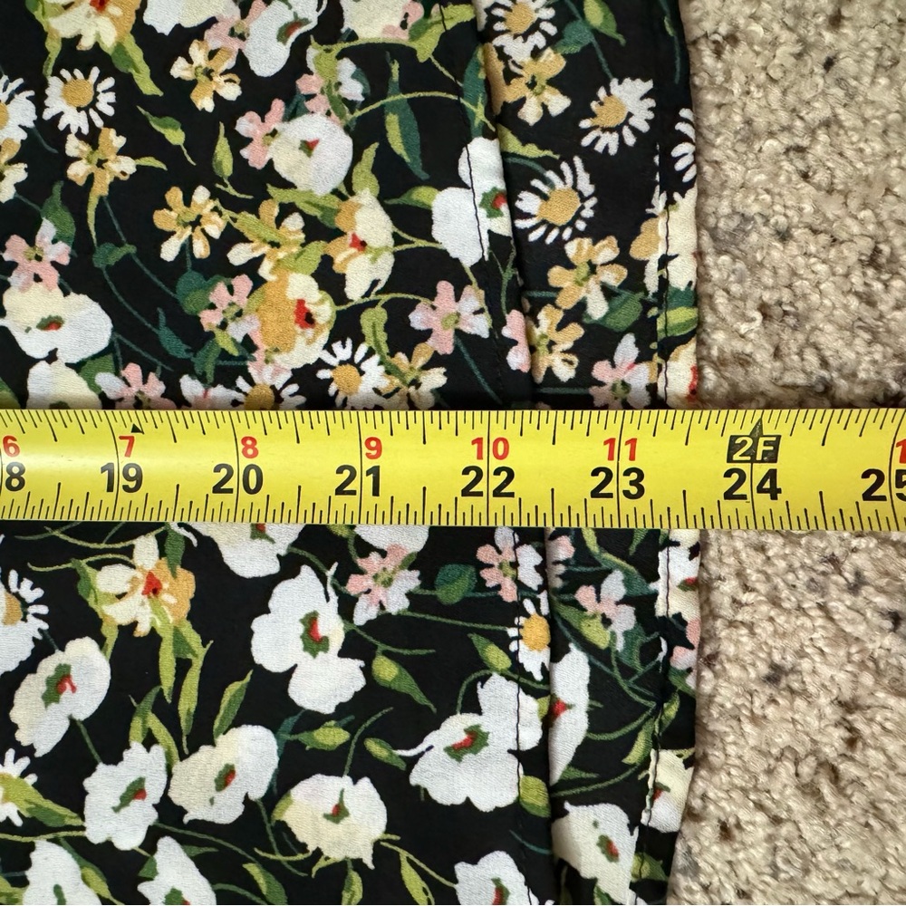 PaperMoon Floral Halter Neck With Cutouts Top Size Small - Picture 5 of 10